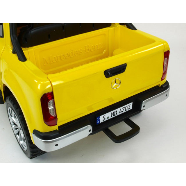 Mercedes – Benz X-Class 4x4, 2-miestný pick up s 2.4G DO, plynulým rozjazdom,USB, čalunením, EVA kolesami, modrá metalíza