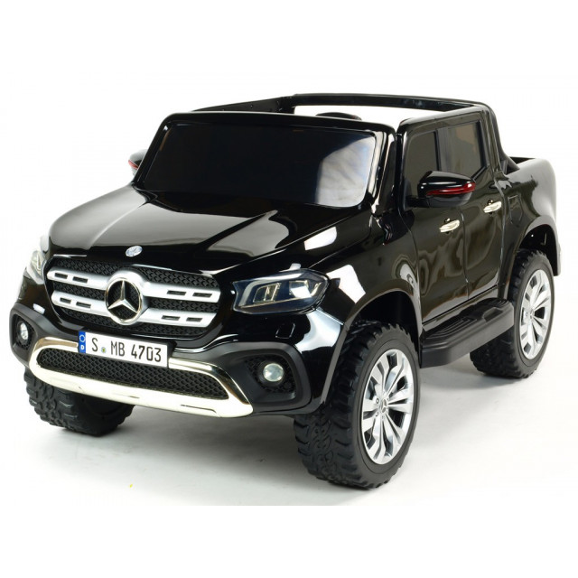 Mercedes – Benz X-Class 4x4, 2-miestný pick up s 2.4G DO, plynulým rozjazdom,USB, čalunením, EVA kolesami, modrá metalíza