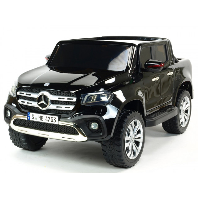 Mercedes – Benz X-Class 4x4, 2-miestný pick up s 2.4G DO, plynulým rozjazdom,USB, čalunením, EVA kolesami, modrá metalíza