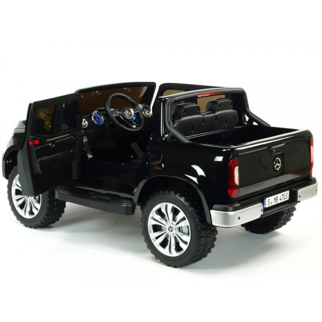 Mercedes – Benz X-Class 4x4, 2-miestný pick up s 2.4G DO, plynulým rozjazdom,USB, čalunením, EVA kolesami, modrá metalíza