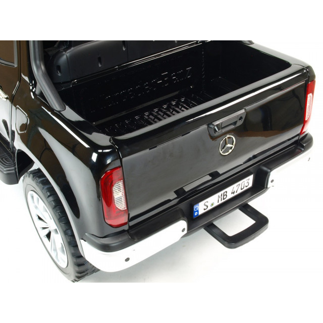 Mercedes – Benz X-Class 4x4, 2-miestný pick up s 2.4G DO, plynulým rozjazdom,USB, čalunením, EVA kolesami, modrá metalíza