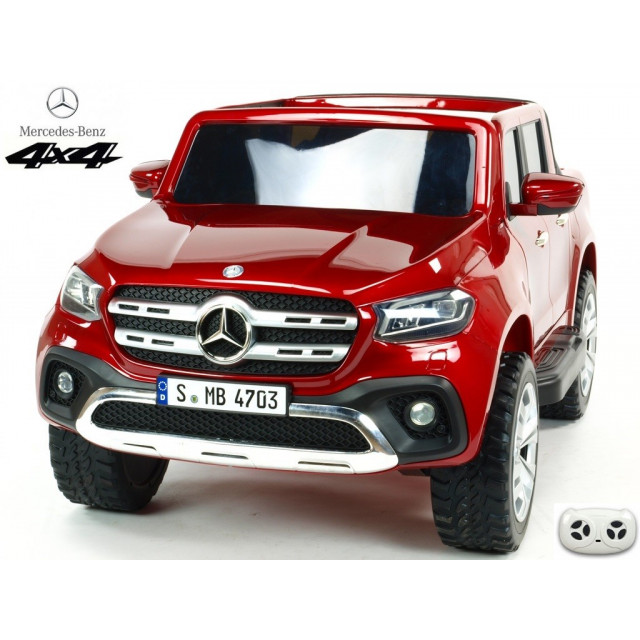 Mercedes – Benz X-Class 4x4, 2-miestný pick up s 2.4G DO, plynulým rozjazdom,USB, čalunením, EVA kolesami, modrá metalíza