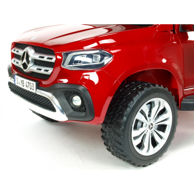 Mercedes – Benz X-Class 4x4, 2-miestný pick up s 2.4G DO, plynulým rozjazdom,USB, čalunením, EVA kolesami, modrá metalíza