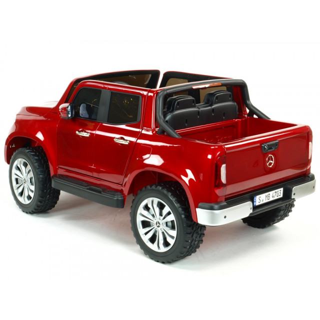 Mercedes – Benz X-Class 4x4, 2-miestný pick up s 2.4G DO, plynulým rozjazdom,USB, čalunením, EVA kolesami, modrá metalíza