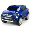 Mercedes – Benz X-Class 4x4, 2-miestný pick up s 2.4G DO, plynulým rozjazdom,USB, čalunením, EVA kolesami, modrá metalíza