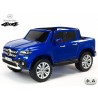 Mercedes – Benz X-Class 4x4, 2-miestný pick up s 2.4G DO, plynulým rozjazdom,USB, čalunením, EVA kolesami, modrá metalíza