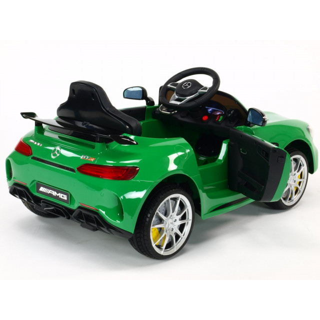 Mercedes - Benz S63 AMG, s 2.4G DO, pérovaním obidvoch náprav, EVA kolesami,12V, jahodovo červený