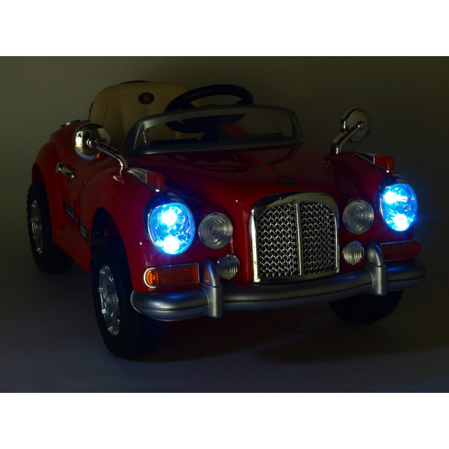 Luxusný Oldtimer 12V red