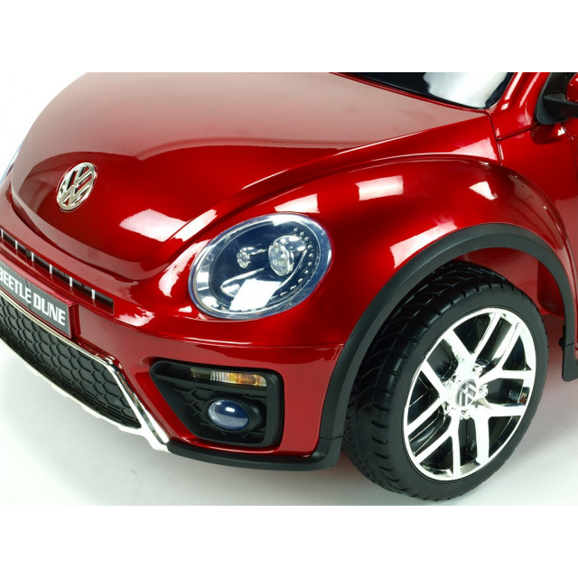 Mercedes - Benz S63 AMG, s 2.4G DO, pérovaním obidvoch náprav, EVA kolesami,12V, jahodovo červený