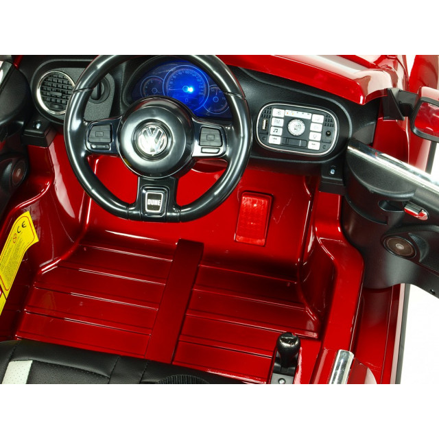 Mercedes - Benz S63 AMG, s 2.4G DO, pérovaním obidvoch náprav, EVA kolesami,12V, jahodovo červený