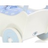 Drevený kočík pre bábiky ECO TOYS - ružový