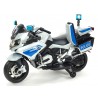 Cestná závodná motorka, 12 V, 2x motor, EVA kolesá, voltmeter, USB, TF, Mp3, LED osvetlenie