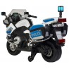 Cestná závodná motorka, 12 V, 2x motor, EVA kolesá, voltmeter, USB, TF, Mp3, LED osvetlenie