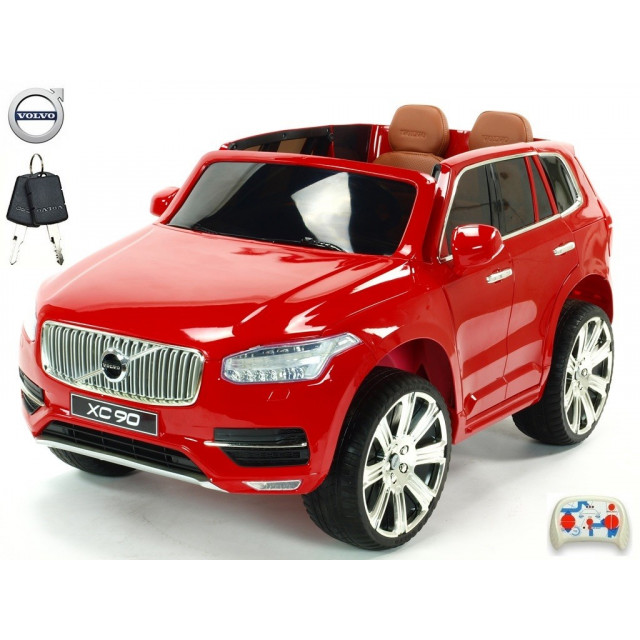 Volvo XC 90 s 2,4G DO, kľúče,Eva kolesá, otváracie dvere,čalunená sedačka,USB,FM,lakované strieborné