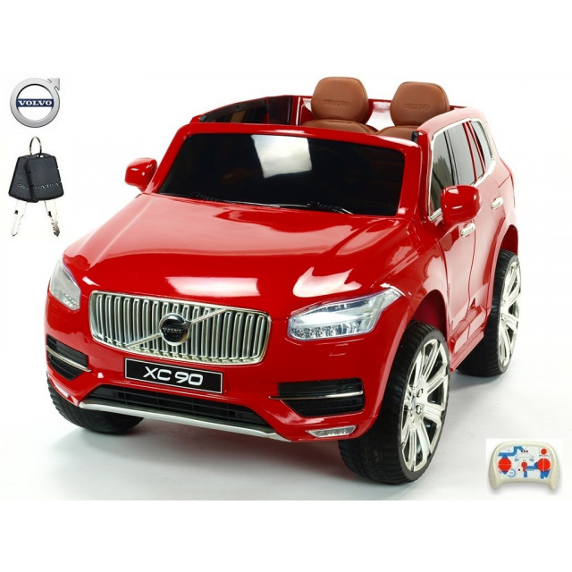 Volvo XC 90 s 2,4G DO, kľúče,Eva kolesá, otváracie dvere,čalunená sedačka,USB,FM,lakované strieborné