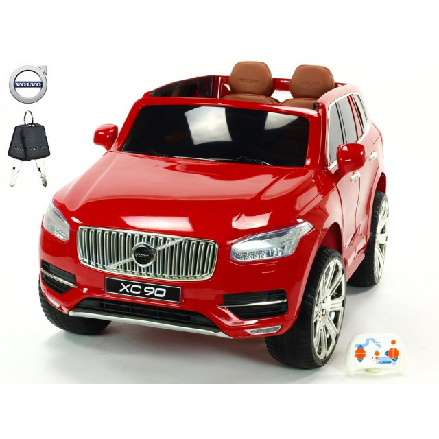 Volvo XC 90 s 2,4G DO, kľúče,Eva kolesá, otváracie dvere,čalunená sedačka,USB,FM,lakované strieborné
