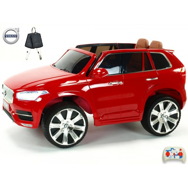 Volvo XC 90 s 2,4G DO, kľúče,Eva kolesá, otváracie dvere,čalunená sedačka,USB,FM,lakované strieborné