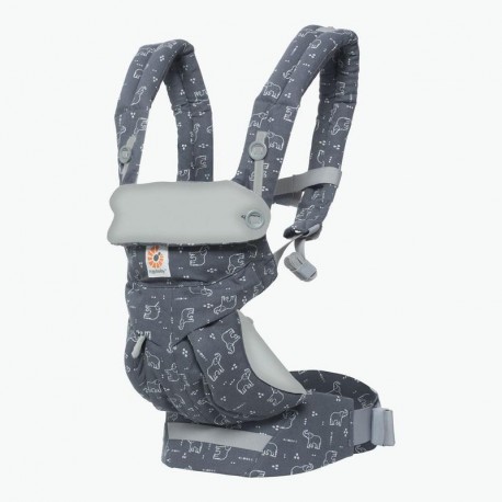 ERGOBABY | NOSIČ 360 - BLACK & CAMEL