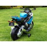 BMW S1000 RR, licencia, bike 12V, stojan alebo pomocne koliečka, modrá