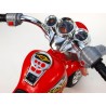 Elektrická motorka Chopper Red Hawk 12 V