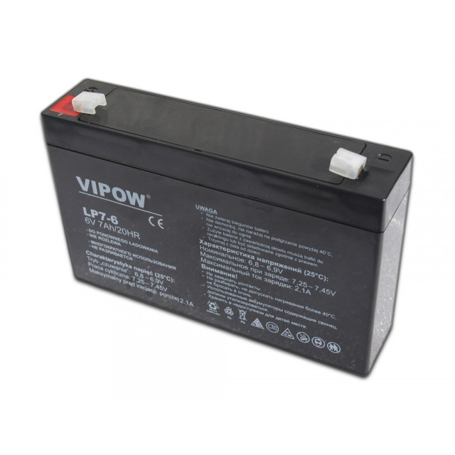 Gélová batéria 6V - 7Ah/ 20HR