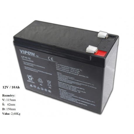 Gélová batéria 12V - 10Ah/ 20HR
