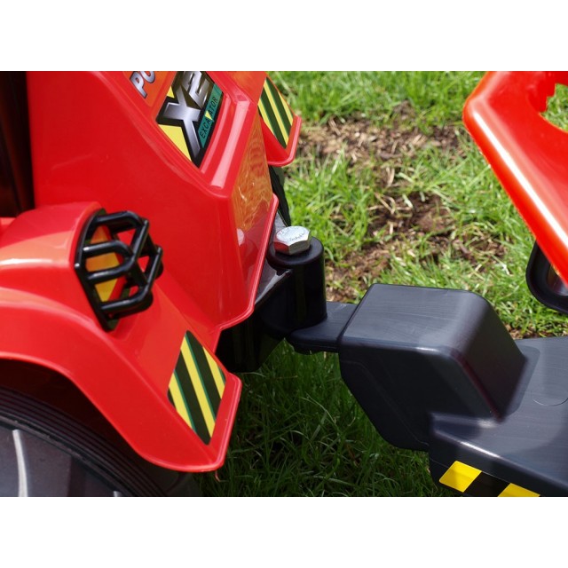 Vlečka za traktor Dumper maxi veľká, výklopná, 4 kolesová, dĺžka 87cm, Made in France