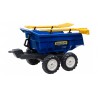 Vlečka za traktor Dumper maxi veľká, výklopná, 4 kolesová, dĺžka 87cm, Made in France