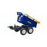 Vlečka za traktor Dumper maxi veľká, výklopná, 4 kolesová, dĺžka 87cm, Made in France