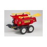 Vlečka za traktor Dumper maxi veľká, výklopná, 4 kolesová, dĺžka 87cm, Made in France