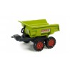 Vlečka za traktor Dumper maxi veľká, výklopná, 4 kolesová, dĺžka 87cm, Made in France