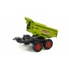 Vlečka za traktor Dumper maxi veľká, výklopná, 4 kolesová, dĺžka 87cm, Made in France