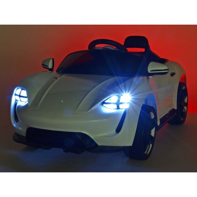 Elektrické autíčko NEON s 2.4G DO, EVA kolesami, USB digi playerom, LED efektami, vypínateľnou kývajúcou zadnou nápravou,12V