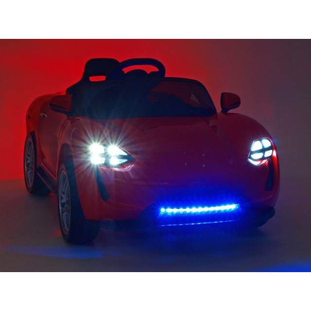 Elektrické autíčko NEON s 2.4G DO, EVA kolesami, USB digi playerom, LED efektami, vypínateľnou kývajúcou zadnou nápravou,12V