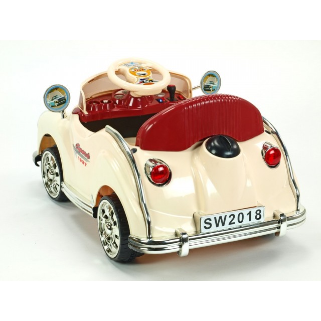 Elektrické autíčko retro