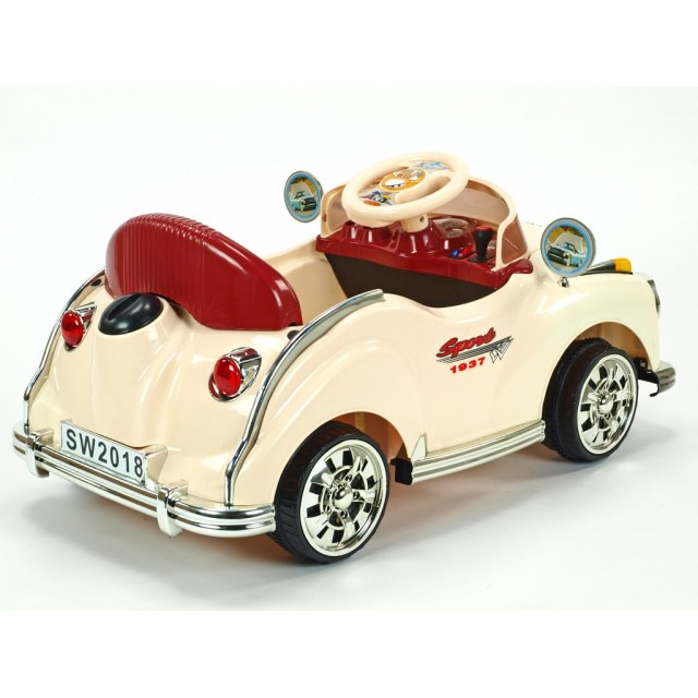 Elektrické autíčko retro