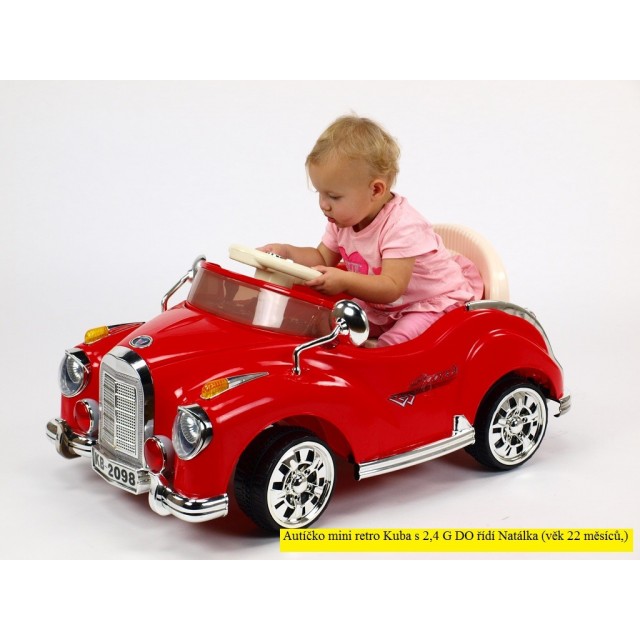 Elektrické autíčko retro