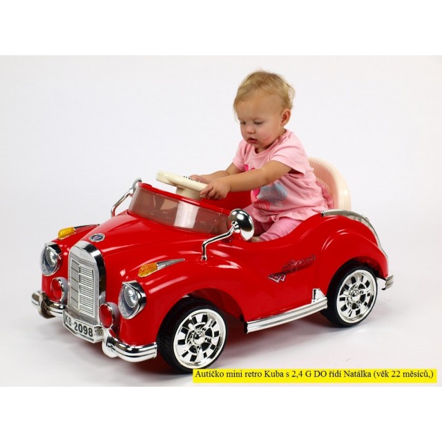 Elektrické autíčko retro