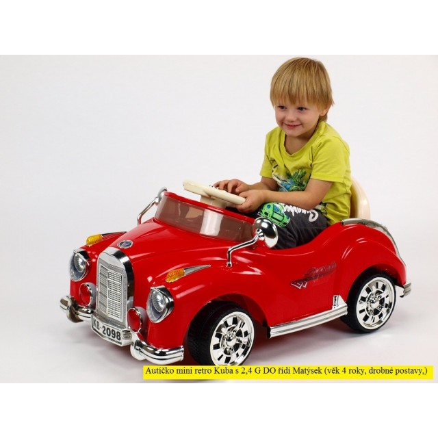 Elektrické autíčko retro