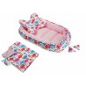 Sada komplet Baby Nellys, obojstranné hniezdočko, 60x90cm