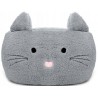 Tutumi Plyšový bobek, kresielko Animal, 60x30cm - Mačka