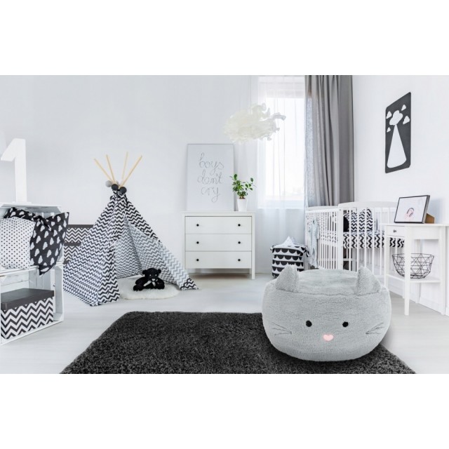 Tutumi Plyšový bobek, kresielko Animal, 60x30cm - Mačka