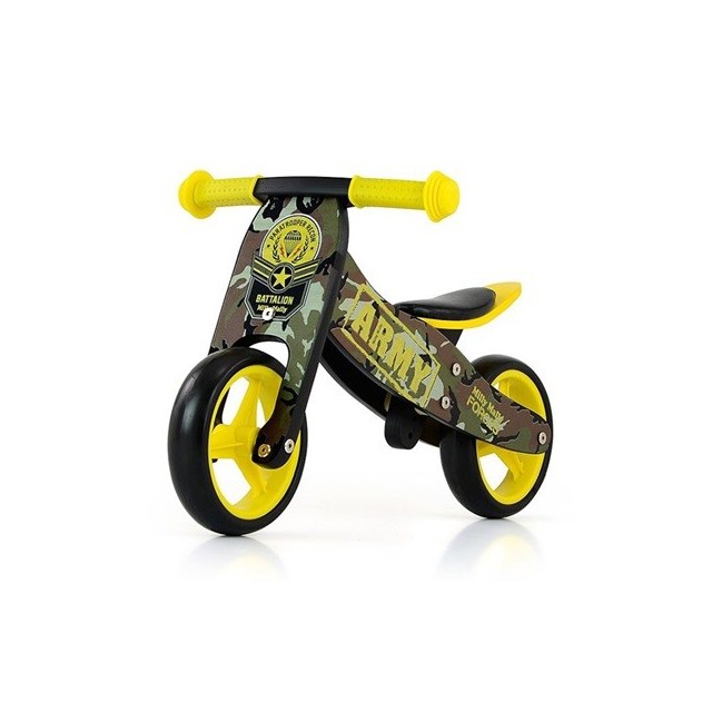 Detské odrážadlo kolo Toyz Zap black-green