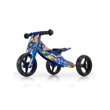 Detské odrážadlo kolo Toyz Zap black-green