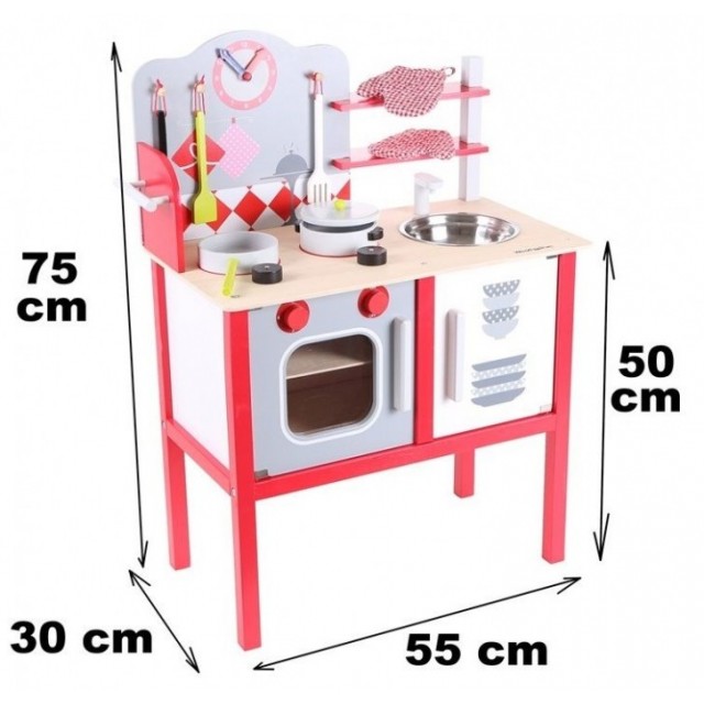 Drevená kuchynka ECO TOYS