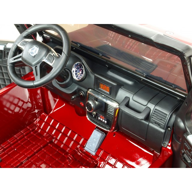 Mercedes – Benz X-Class 4x4, 2-miestný pick up s 2.4G DO, plynulým rozjazdom,USB, čalunením, EVA kolesami, modrá metalíza