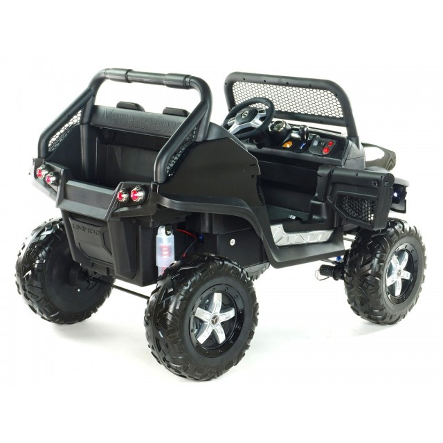 Ford Ranger Monster Truck 4x4, EVA kolesá, 2,4G DO, bluetooth, FM, USB, TF, otváracie dvere a kapota, čierna metalíza