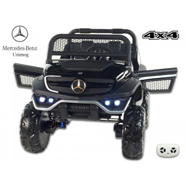Ford Ranger Monster Truck 4x4, EVA kolesá, 2,4G DO, bluetooth, FM, USB, TF, otváracie dvere a kapota, čierna metalíza