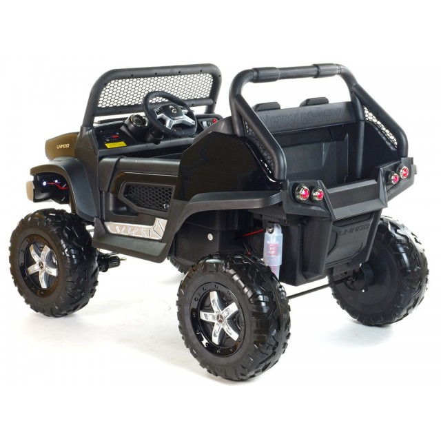 Ford Ranger Monster Truck 4x4, EVA kolesá, 2,4G DO, bluetooth, FM, USB, TF, otváracie dvere a kapota, čierna metalíza