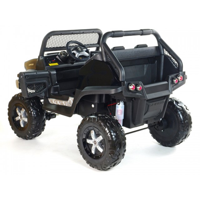 Ford Ranger Monster Truck 4x4, EVA kolesá, 2,4G DO, bluetooth, FM, USB, TF, otváracie dvere a kapota, čierna metalíza